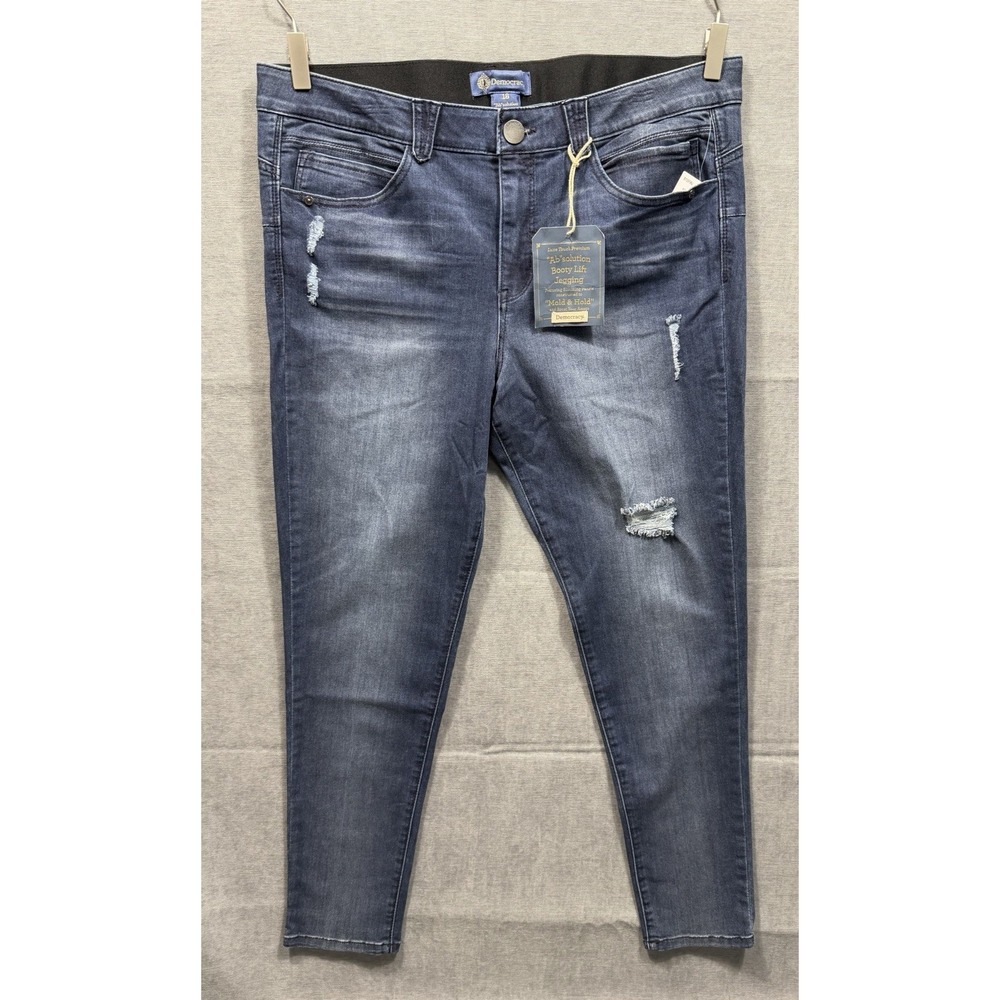 Democracy Absolution Booty Lift Jeggings Dark Indigo Wash Womens 18 B1105F9NJ